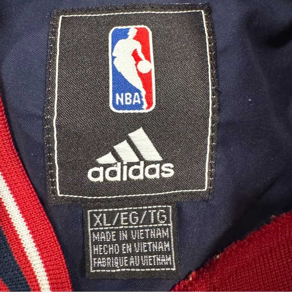 Cleveland Cavaliers NBA Basketball Pullover Navy Windbreaker Jacket Men's XL - Picture 9 of 9